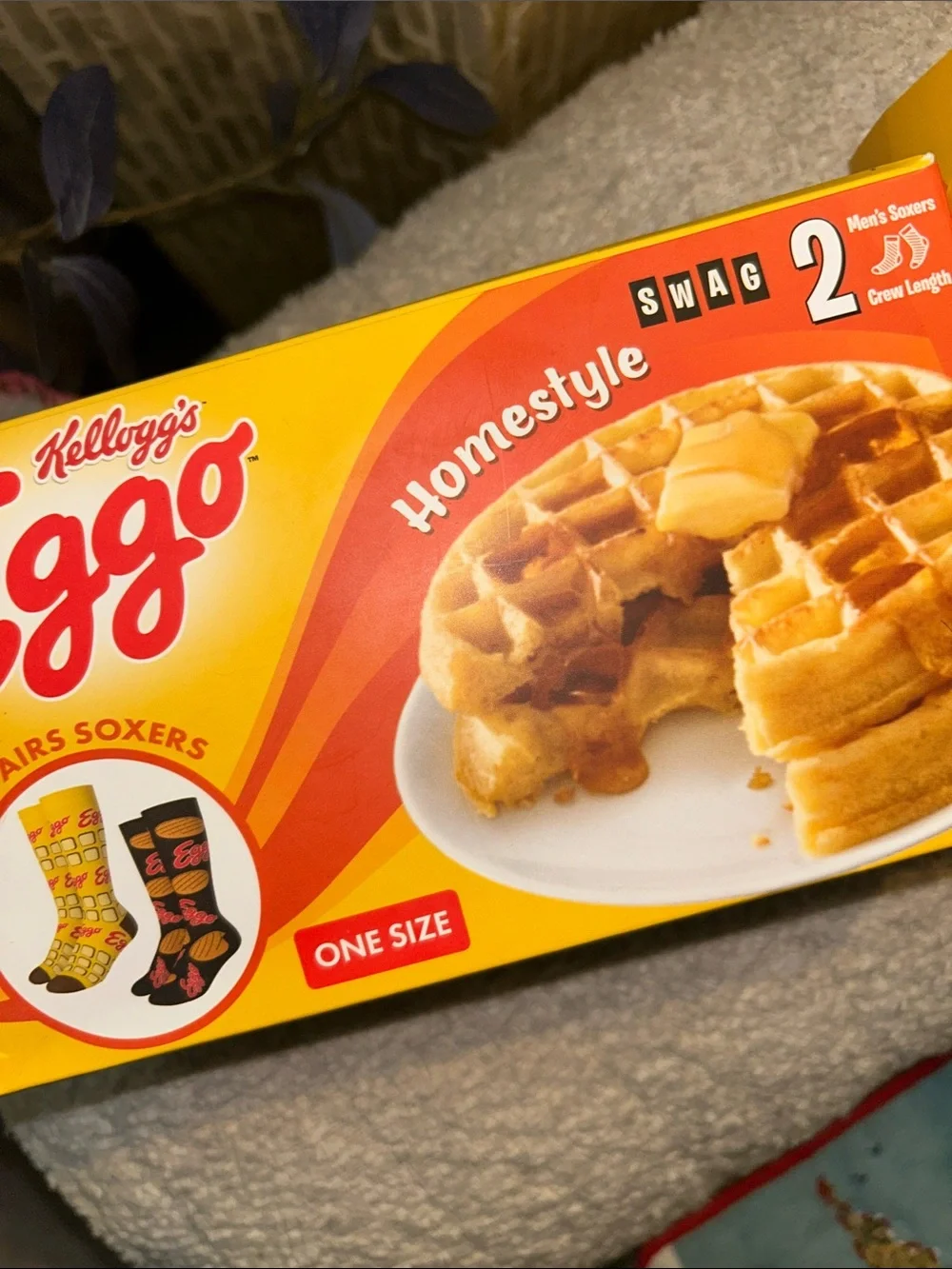 Two pair  boxed socks!!!👀🥳🥳❌❌